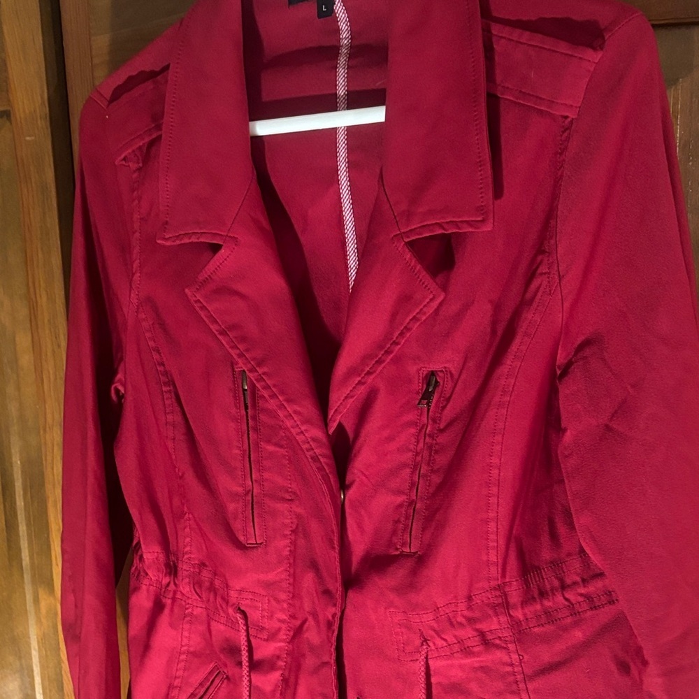 Women's Scarlet Utility Jacket - Picture 3 of 7